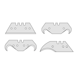 UZIN Ostrza trapezowe UZIN Ostrza hakowe 100 szt.100 szt.Ostrza super hakowe 0,65 mm 100 szt.